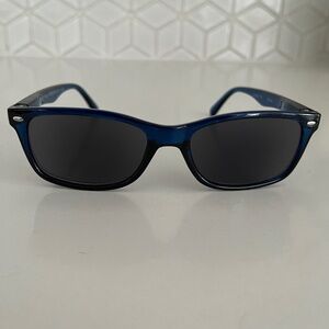 VITENZI Prato Blue Frame Eyeglasses +1.50 Sunglasses Full Readers Vacation